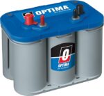 OPTIMA Batteries High Performance D34M BlueTop Dual Purpose Deep Cycle and Starting Sealed AGM Boat and RV Battery, 750 CCA, Dual Terminal,